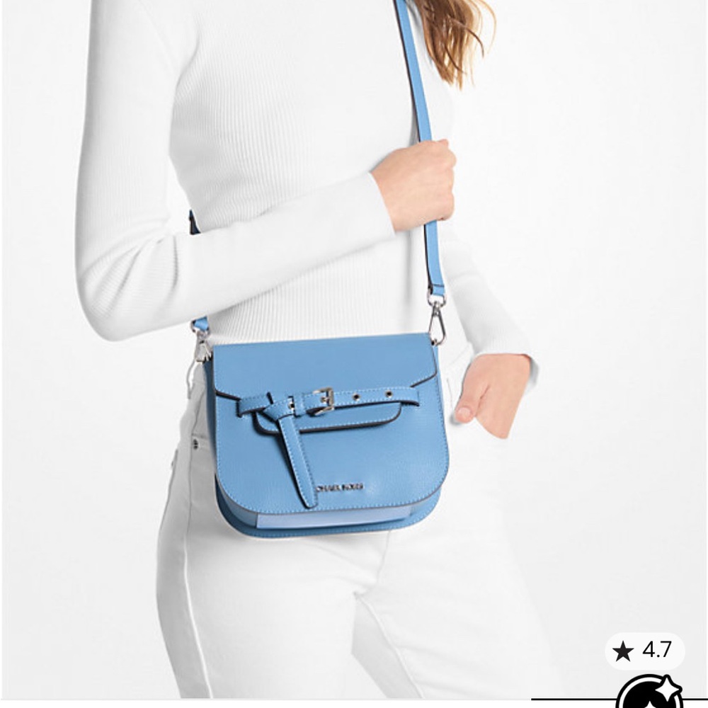 MICHAEL Michael Kors Emilia Small Leather Crossbody Bag